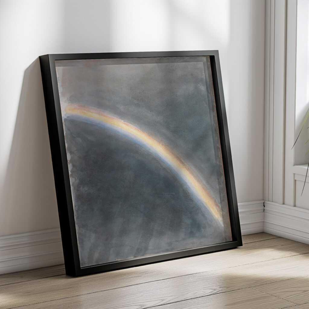 Sky Study with Rainbow 1827 John Constable 4 mockup