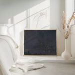 Skyscrapers at night 1910 Joseph Pennell 4 mockup