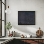 Skyscrapers at night 1910 Joseph Pennell 6 mockup