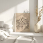 Skyscrapers from the Gladstone 1912 Joseph Pennell 4 mockup