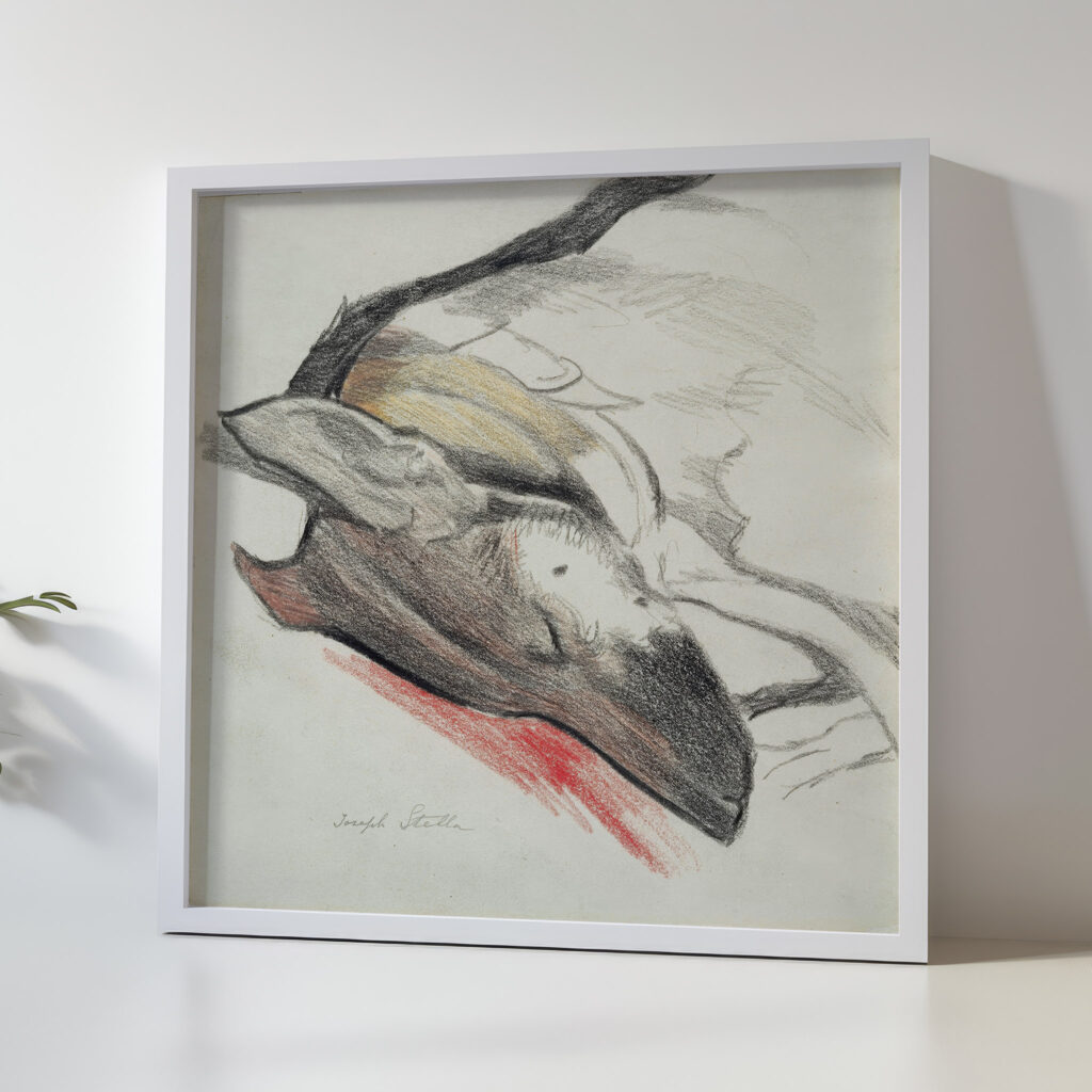 Sleeping Dog circa 1921 –26 Joseph Stella 5 mockup