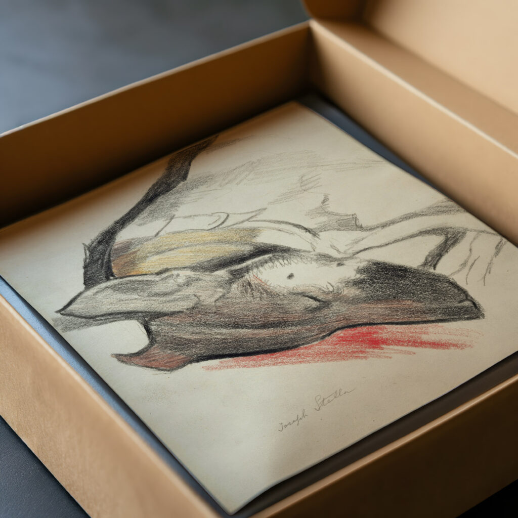 Sleeping Dog circa 1921 –26 Joseph Stella video mockup