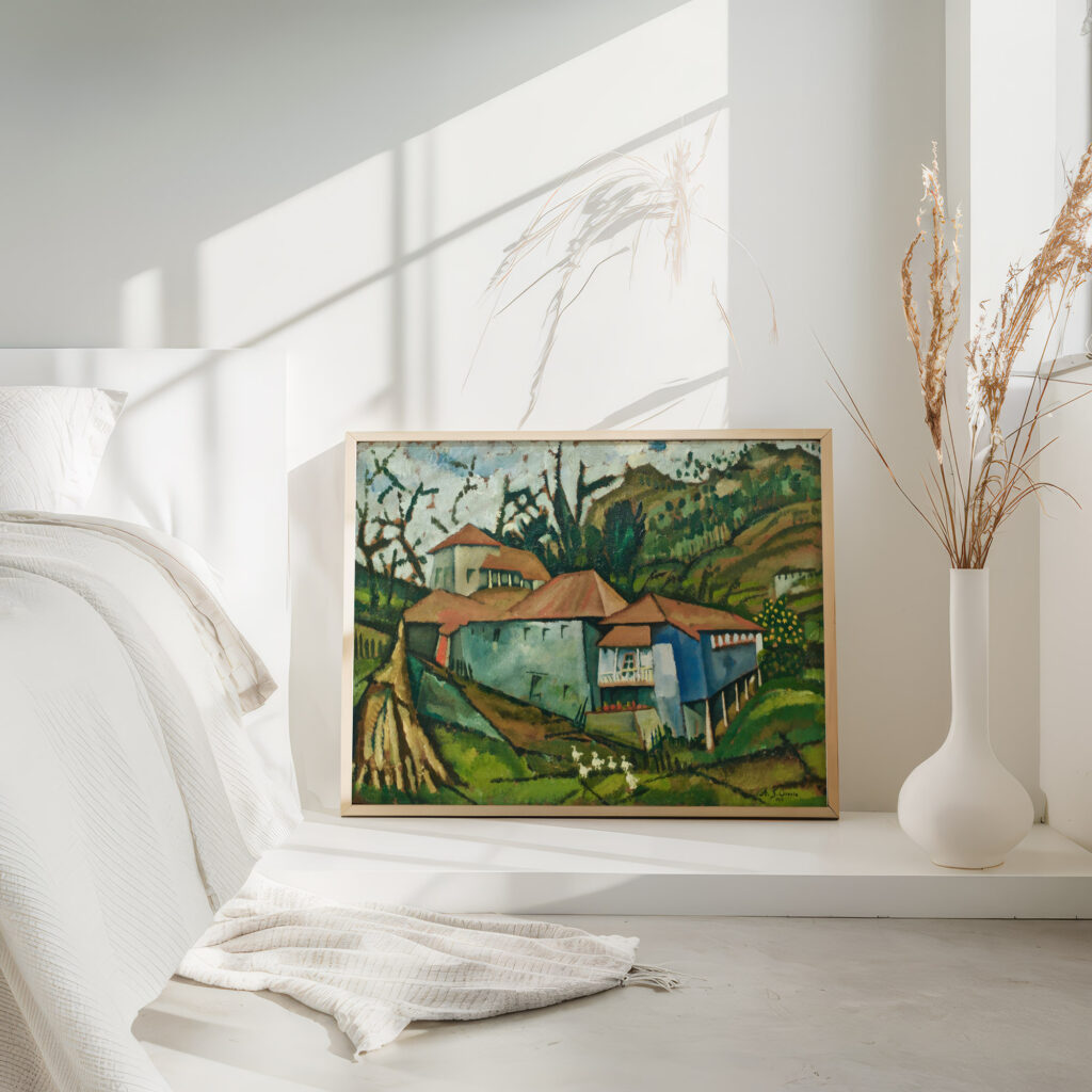 Small River House 1913 Amadeo de Souza Cardoso 4 mockup