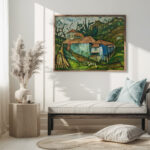 Small River House 1913 Amadeo de Souza Cardoso 5 mockup