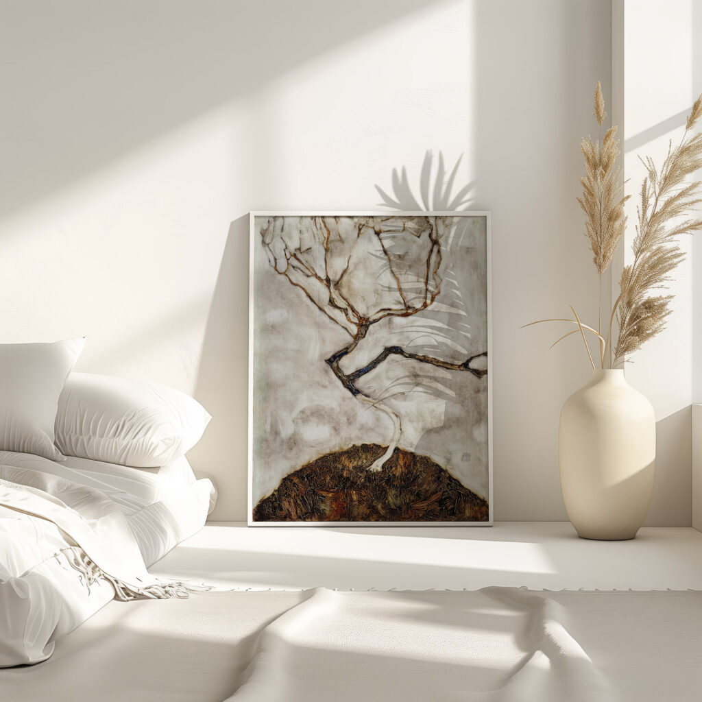 Small Tree in Late Autumn 1911 Egon Schiele 4 mockup