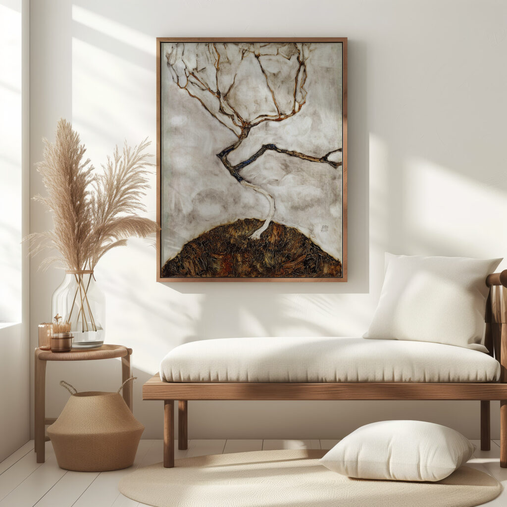 Small Tree in Late Autumn 1911 Egon Schiele 5 mockup