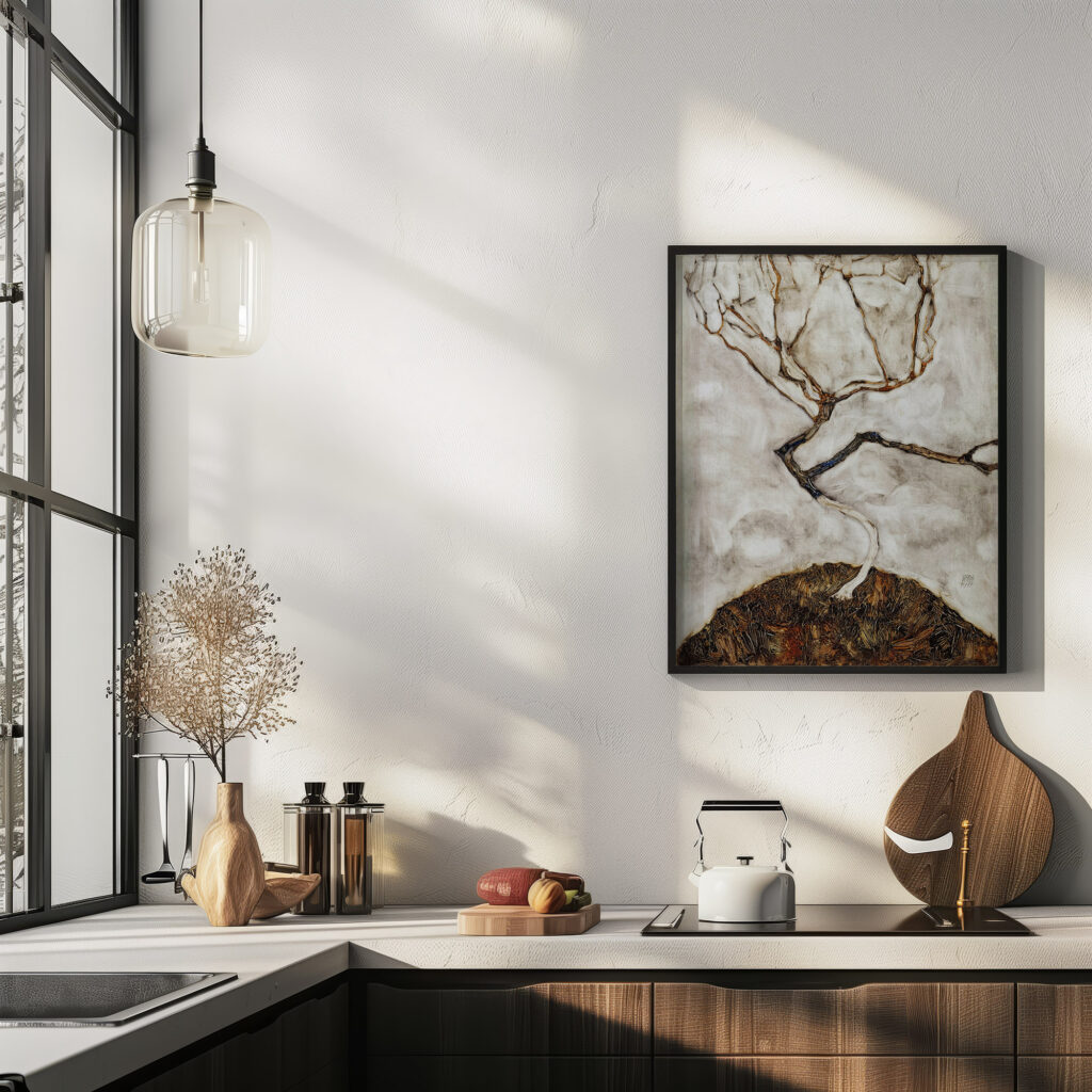 Small Tree in Late Autumn 1911 Egon Schiele 6 mockup