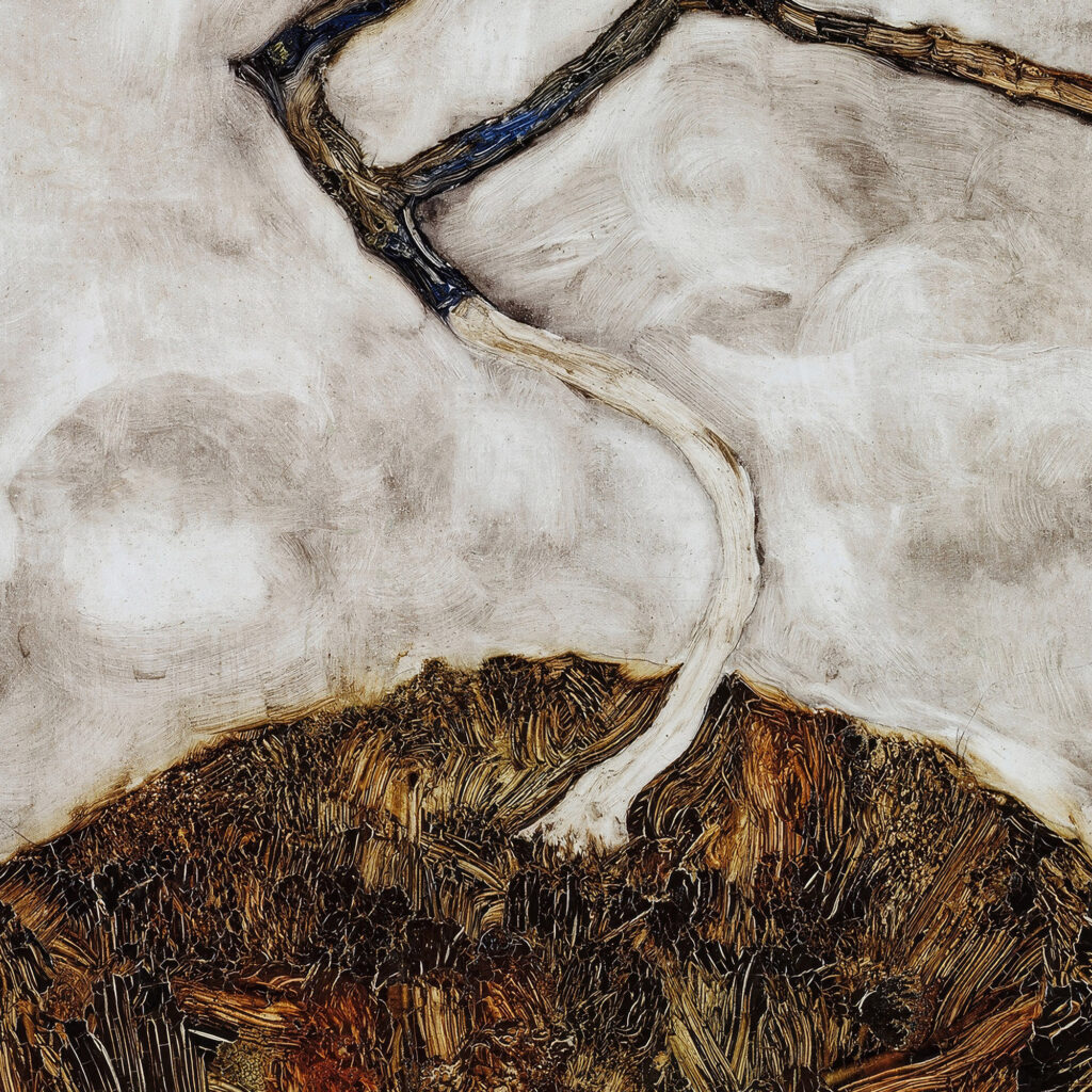 Small Tree in Late Autumn 1911 Egon Schiele 8 mockup