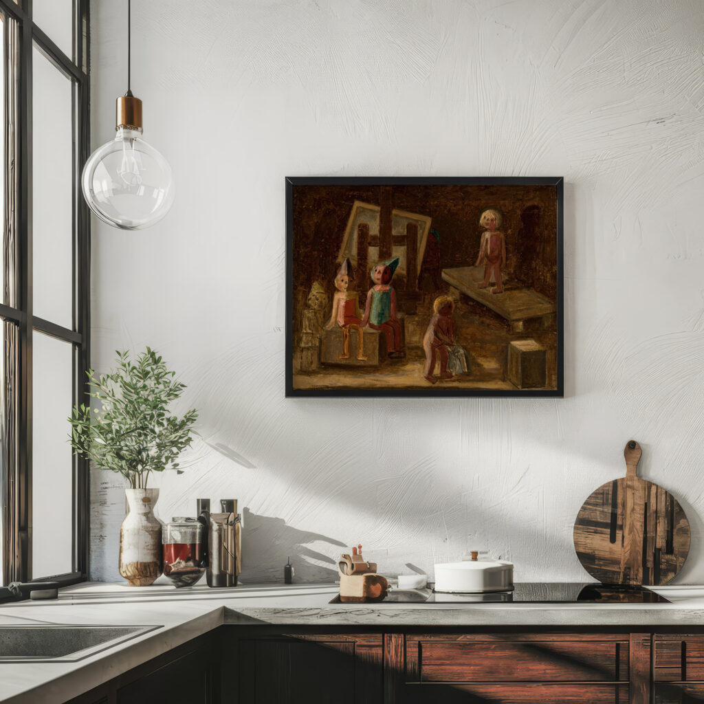 Small model 1929 Tadeusz Makowski 6 mockup