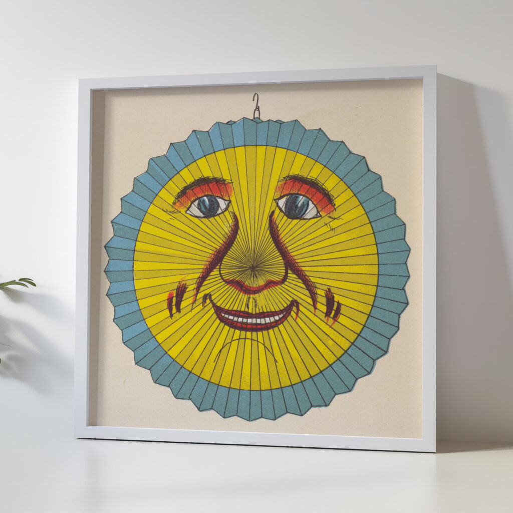 Smiling sun lantern design ca 1880 Unknown 5 mockup
