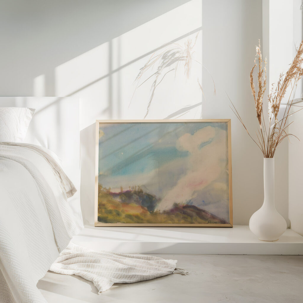 Smoldering Autumn Fire 1933 Zolo Palugyay 4 mockup