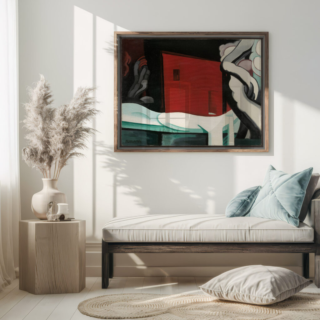 Snow and Glow 1935 Oscar Bluemner 5 mockup