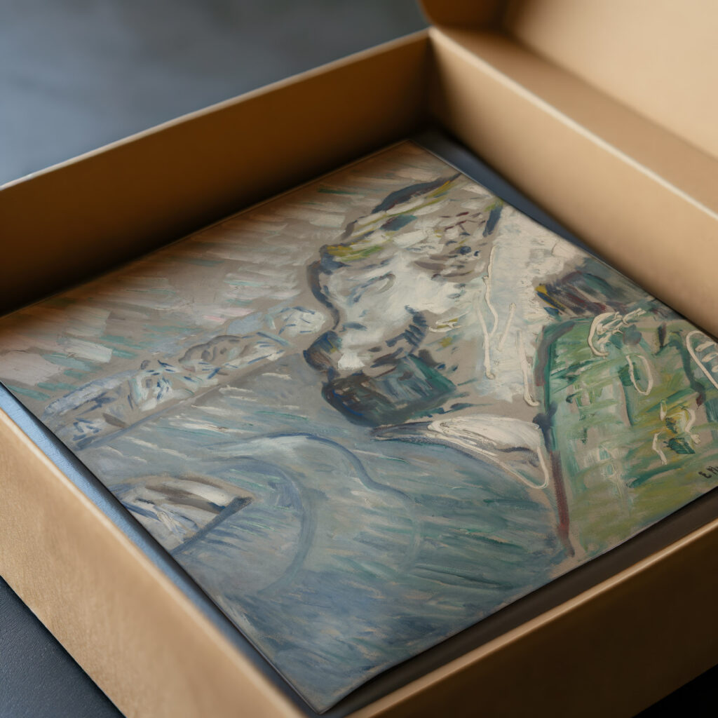 Snowstorm by the Sea 1910–12 Edvard Munch video mockup