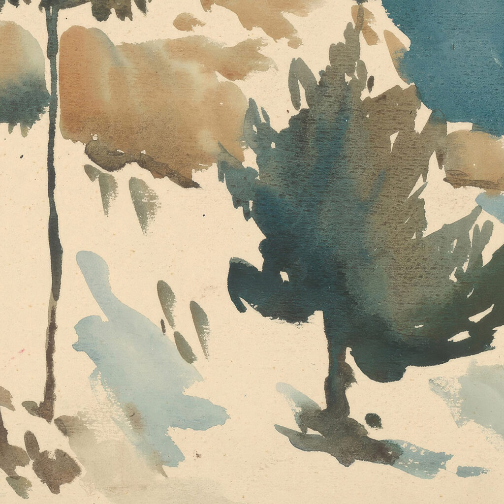 Snowy Plain in the Mountains 1930 Zolo Palugyay 8 mockup