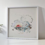 Soleil couchant. 1875 Felix Bracquemond 5 mockup