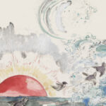 Soleil couchant. 1875 Felix Bracquemond 8 mockup