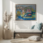 Solva Fishing Village in Pembrokeshire 1936 Frances Hodgkins 5 mockup