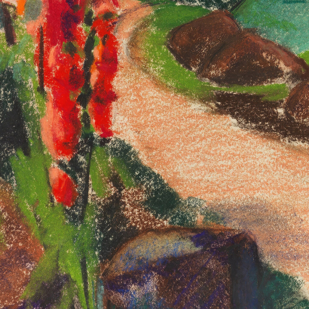 Sommer im Dorf 1925 Kathe Loewenthal 8 mockup