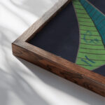 Sommerwinde Summer Wind VI 1922 Unknown close up dark wood mockup