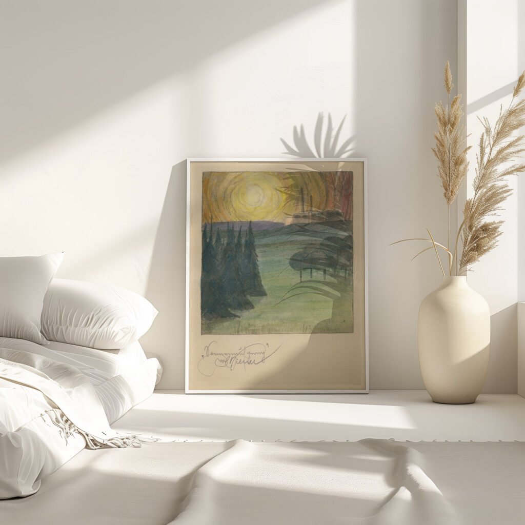 Sonnenaufgang around 1923 Karl Wiener 4 mockup