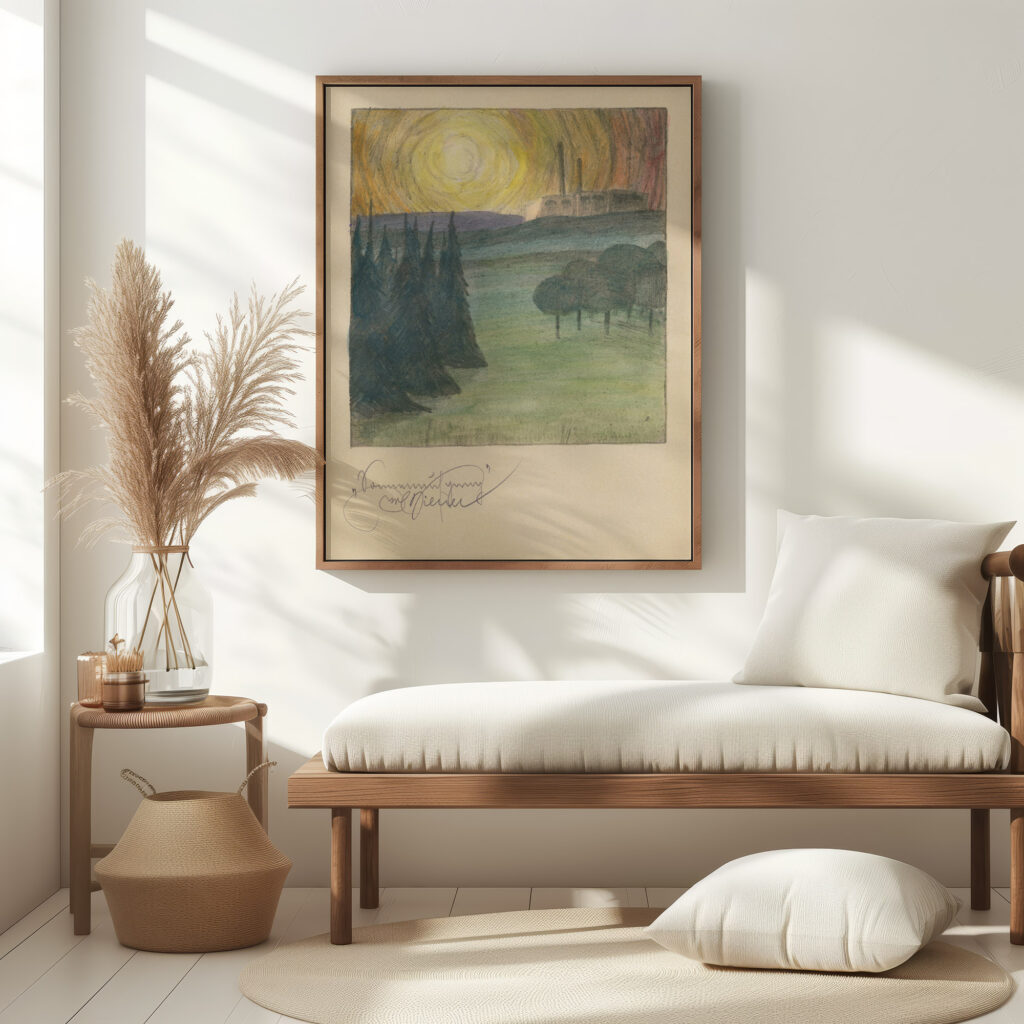 Sonnenaufgang around 1923 Karl Wiener 5 mockup