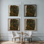 Sonnenblumen I 1911 Egon Schiele framed posters mockup