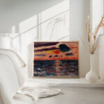 Sonnenuntergang Borkum 1928 Alexej von Jawlensky 4 mockup