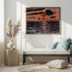 Sonnenuntergang Borkum 1928 Alexej von Jawlensky 5 mockup