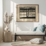 Sonnenuntergang am Wattenmeer 1911 Wilhelm Laage 5 mockup