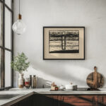 Sonnenuntergang am Wattenmeer 1911 Wilhelm Laage 6 mockup