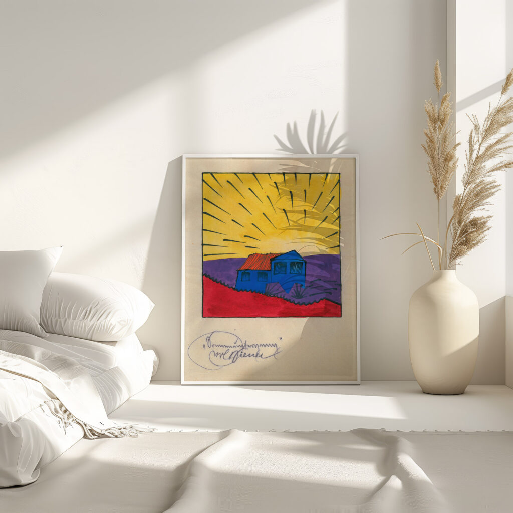 Sonnenuntergang around 1921 Karl Wiener 1 4 mockup