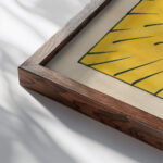 Sonnenuntergang around 1921 Karl Wiener 1 close up dark wood mockup