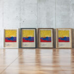 Sonnenuntergang around 1921 Karl Wiener 1 framed posters mockup