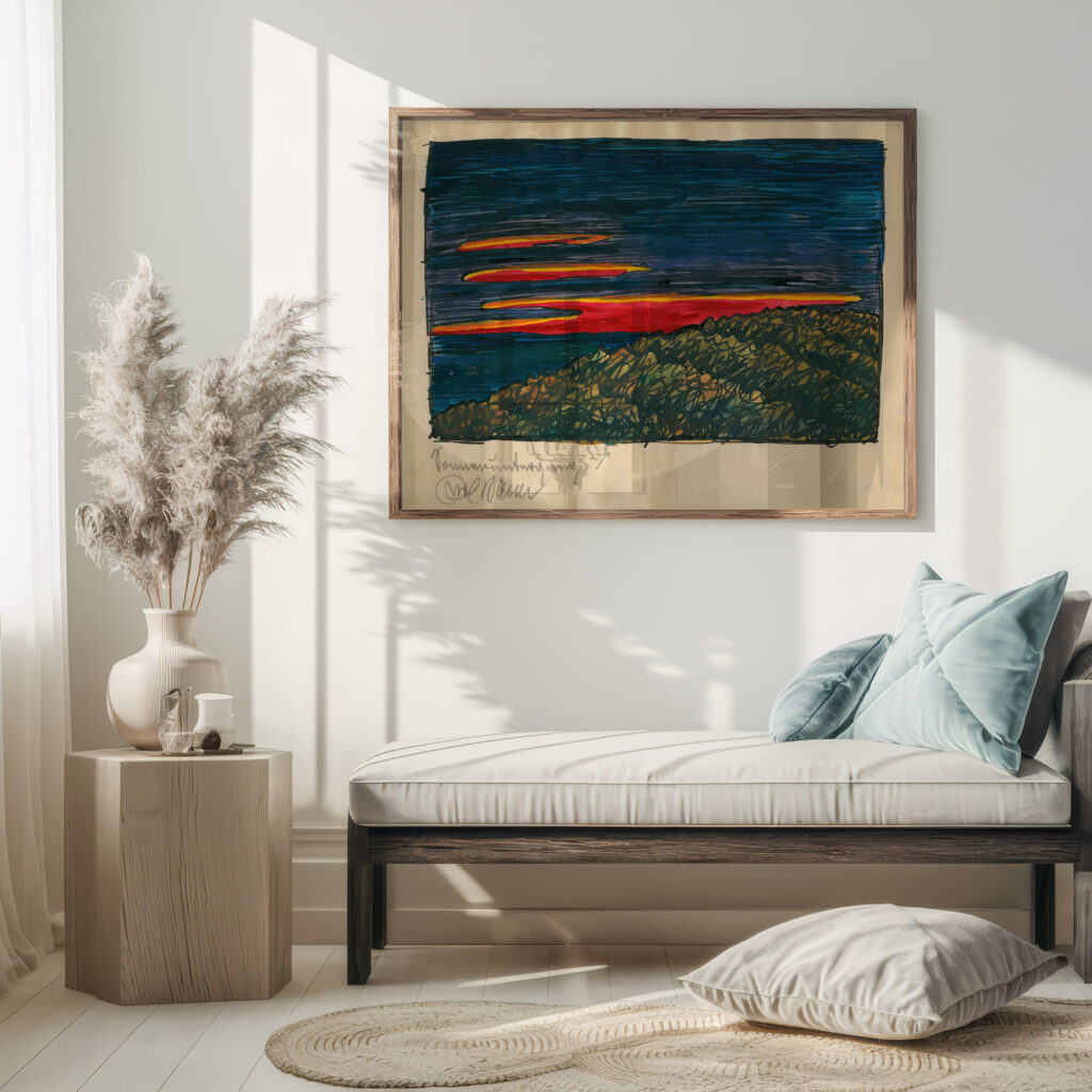 Sonnenuntergang around 1921 Karl Wiener 5 mockup