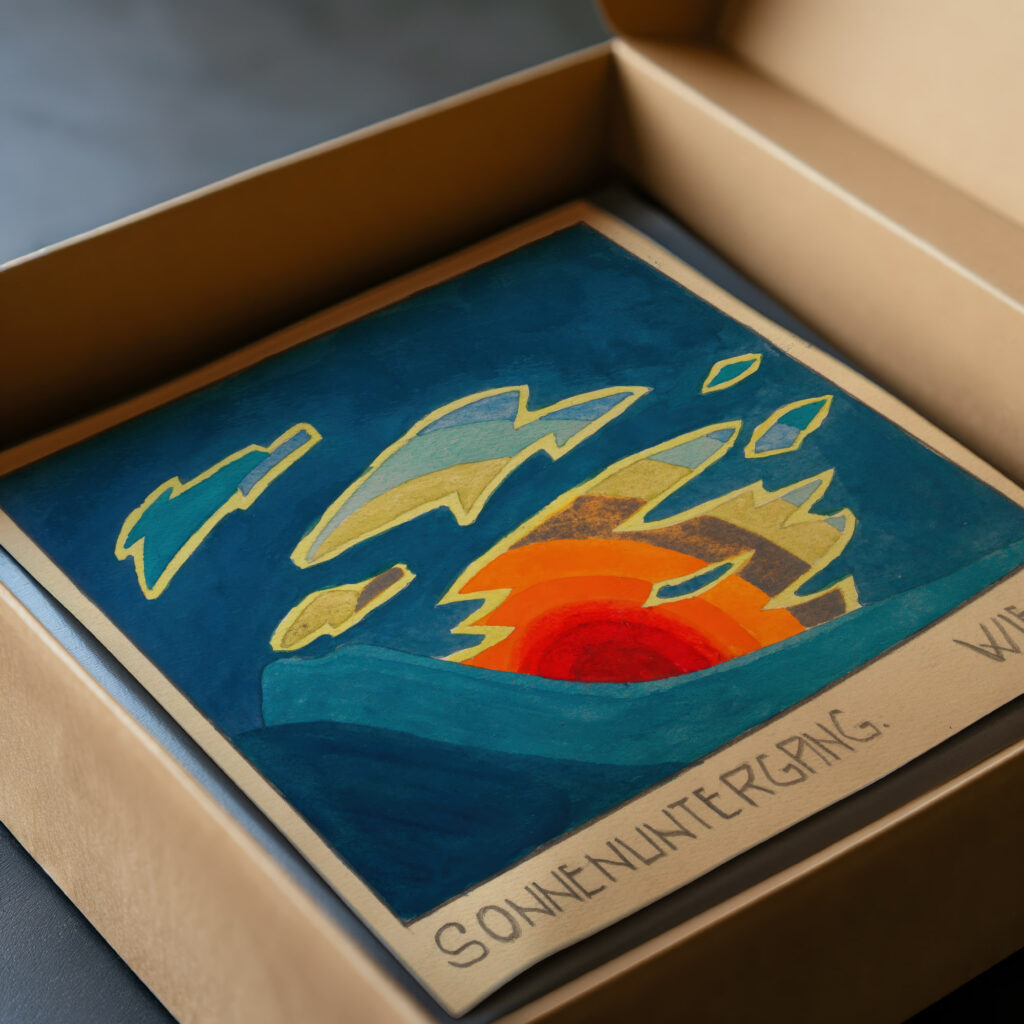 Sonnenuntergang around 1923 Karl Wiener video mockup