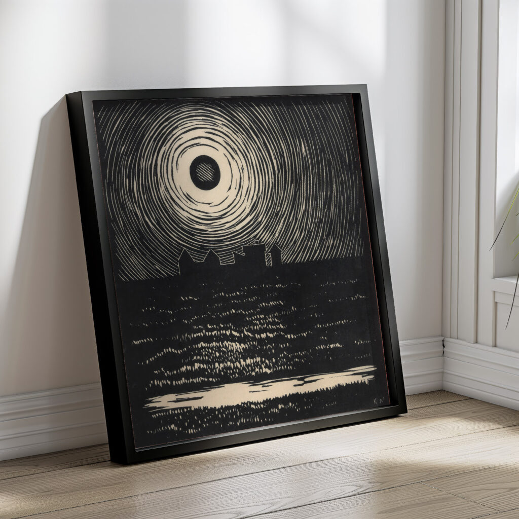 Sonnenuntergang around 1929 Karl Wiener 4 mockup