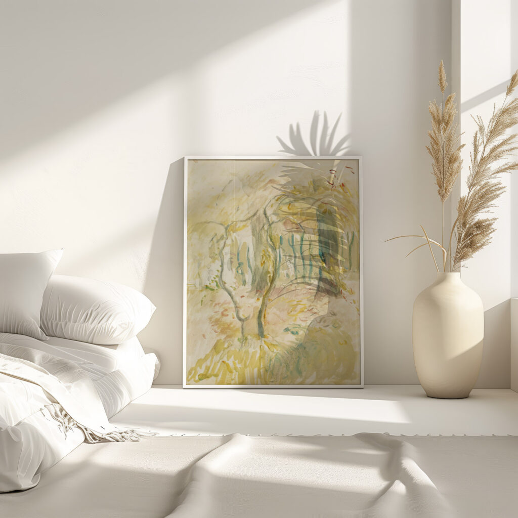 Sous Bois 1894 Berthe Morisot 4 mockup