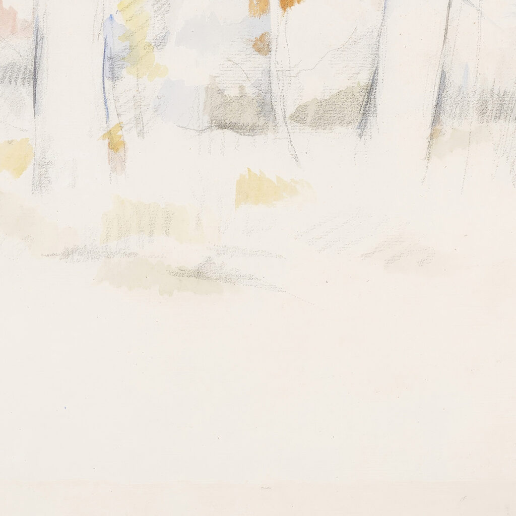 Sous bois Under the Trees circa 1882 1884 Paul Cezanne 8 mockup