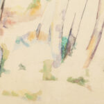 Sous bois circa 1882 84 Paul Cezanne 8 mockup