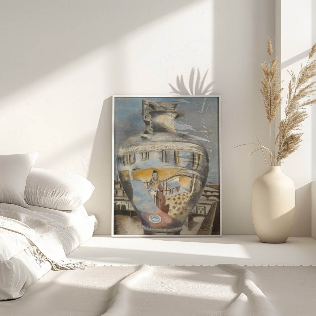 Souvenir of Florence 1929 Paul Nash 4 mockup