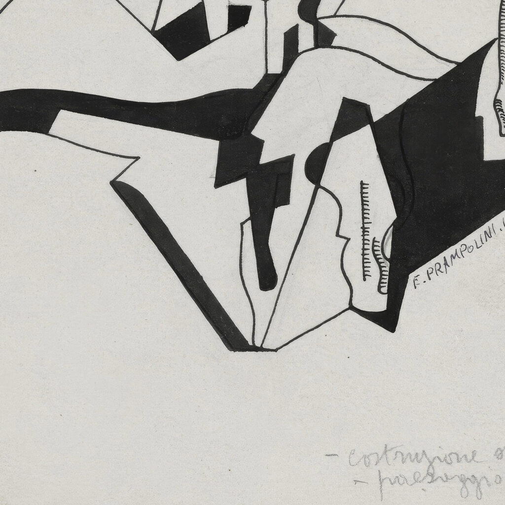 Spatial Construction Landscape 1919 Enrico Prampolini 8 mockup