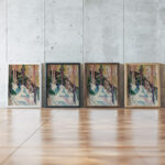 Spaziergang Im Walde Walk In The Forest 1928 Ernst Ludwig Kirchner framed posters mockup