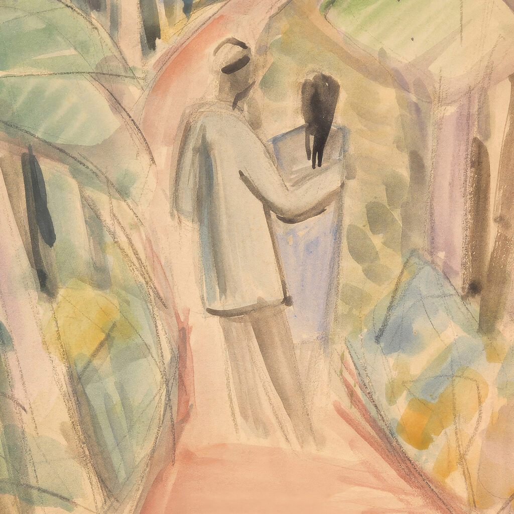 Spazierganger 1919 Dorothea Maetzel Johannsen 8 mockup