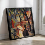 Spazierganger im Park 1922 Wilhelm Thony 4 mockup