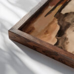 Spleen 1919 Henrik Sorensen close up dark wood mockup