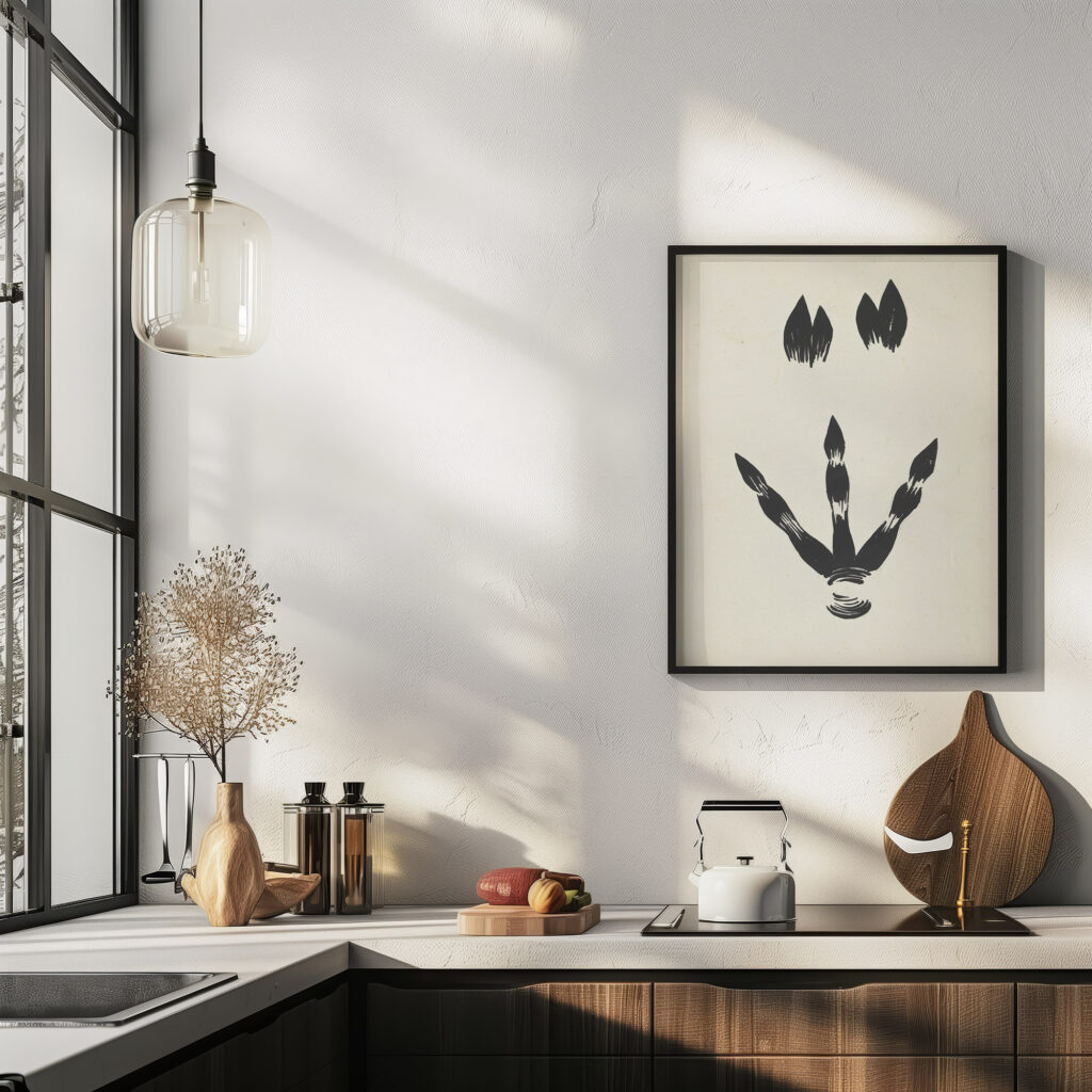 Sporen van een varken en kasuaris 1936 F. Ockerse 6 mockup