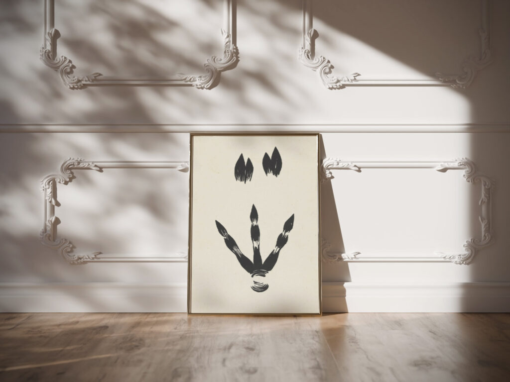 Sporen van een varken en kasuaris 1936 F. Ockerse video mockup