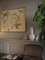 Springendes Reh in Blumen Deer leaping among flowers Franz Marc video mockup