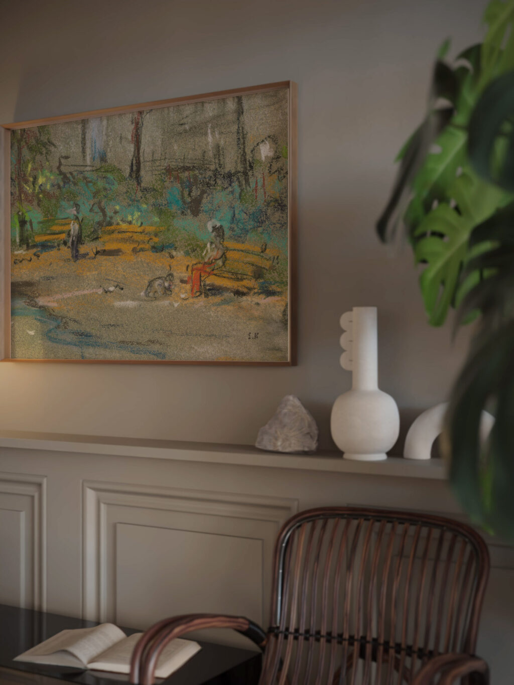 Square Berlioz 1915 Edouard Vuillard video mockup