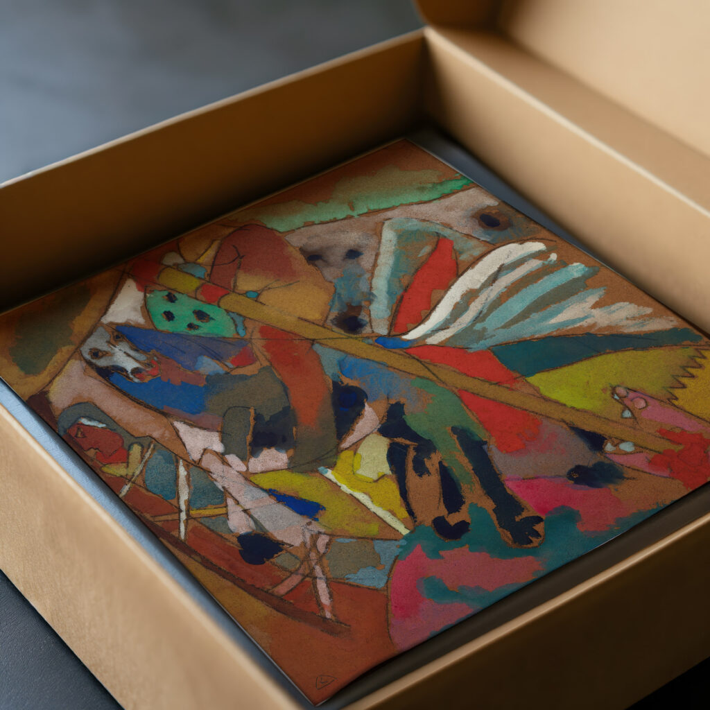 St. George II 1911 Wassily Kandinsky video mockup